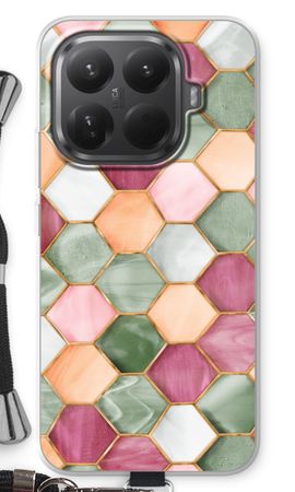 Hexagons in stained glass