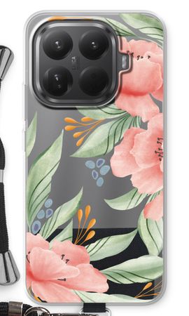 Zartrosa Blumen