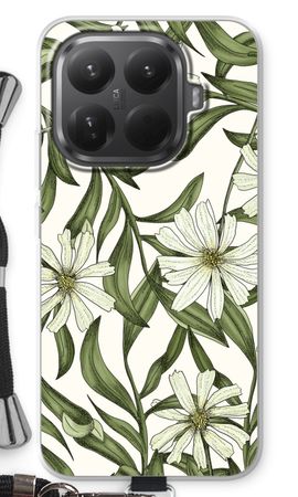 White flower pattern