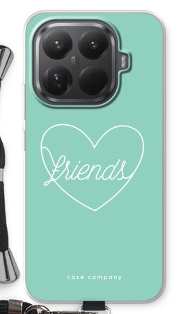 Friends heart pastel
