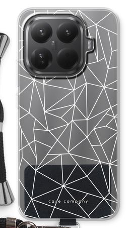 Geometric lines white