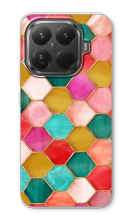 Hexagons in stained glass