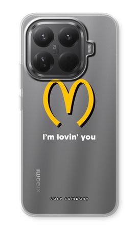 I'm lovin' you