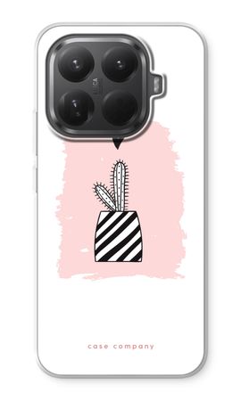 Black and white cactus