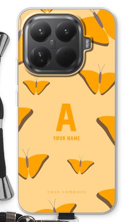 Amber Butterflies Monogram