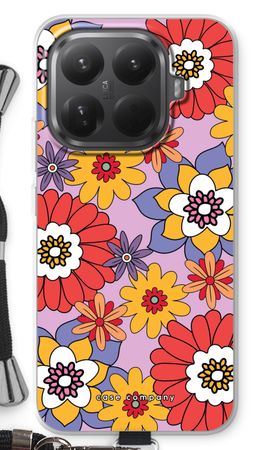 Retro Flowers - Purple