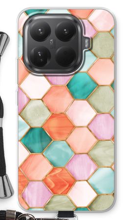 Hexagons in stained glass