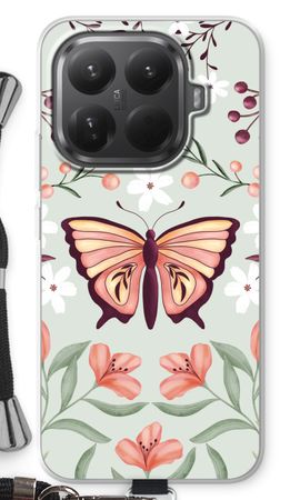 Butterfly in a floral world