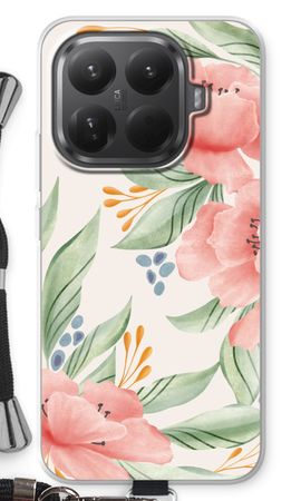 Zartrosa Blumen