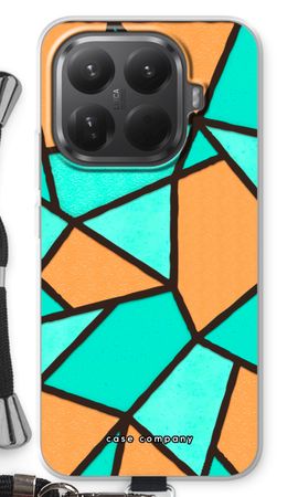 Stained glass - Orange