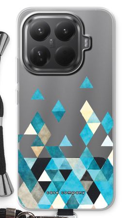 Coloured triangles blue