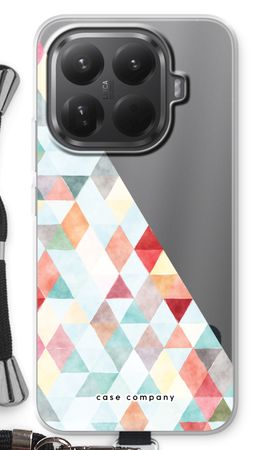 Coloured triangles pastel