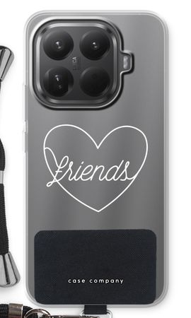 Friends heart pastel