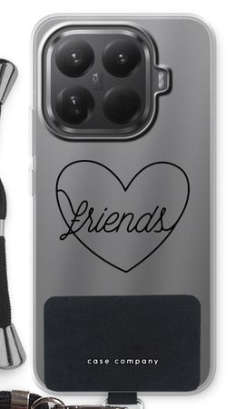 Friends heart black