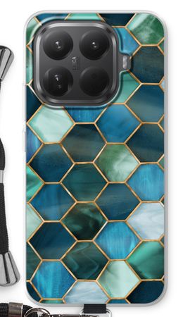 Hexagons in stained glass