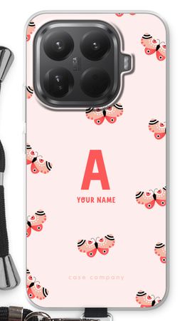 Rosy Butterflies Monogram