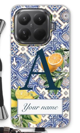 Monogram Blå kakelplattor