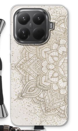 Boho golden mandala