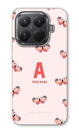 Rosy Butterflies Monogram
