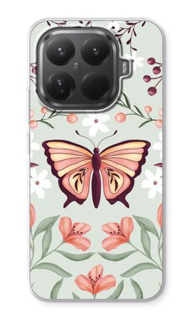 Butterfly in a floral world
