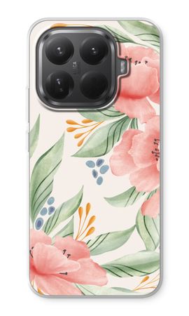 Fleurs roses douces