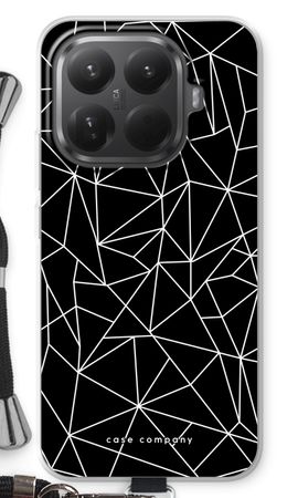 Geometric lines white