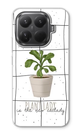 Houseplant on windowpane