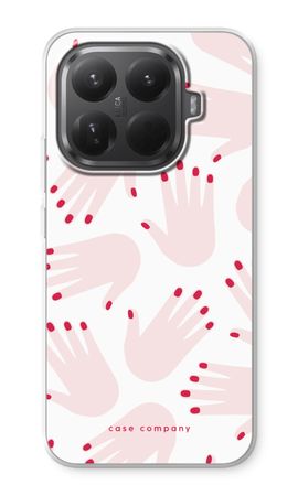 Hands pink