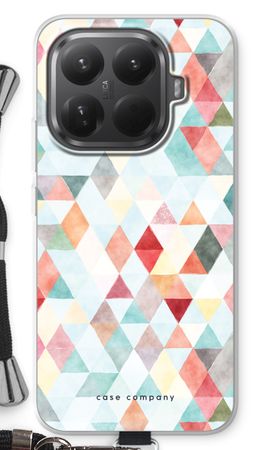 Coloured triangles pastel