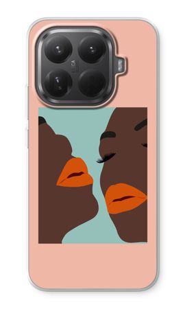 Orange lips