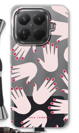 Hands pink