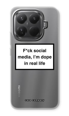 I'm dope