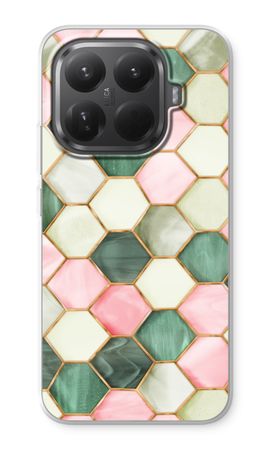 Hexagons in stained glass