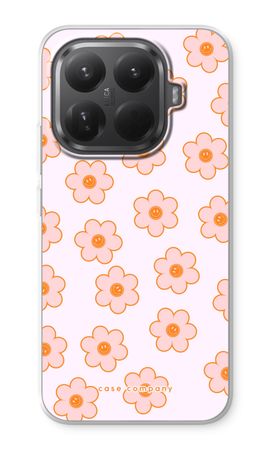 Pink Smiley Flower
