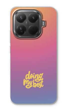 Doing my best