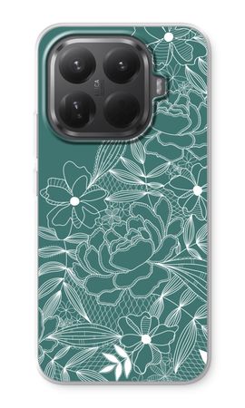 Flowers in lace