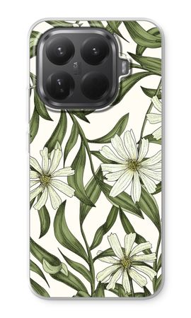 White flower pattern