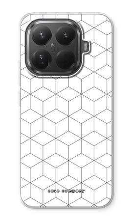 Cubes black and white