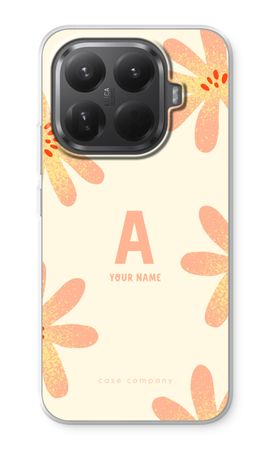 Peach Blossom Monogram