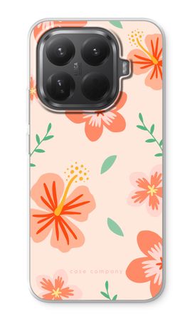 Tropical Pink Flowers
