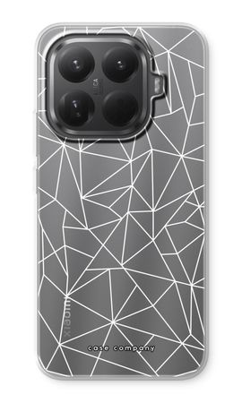 Geometric lines white