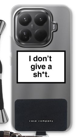 Don't give a shit