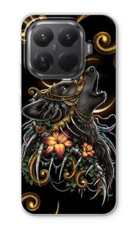 Heulender Wolf