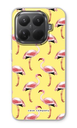 Fenicotteri in Giallo