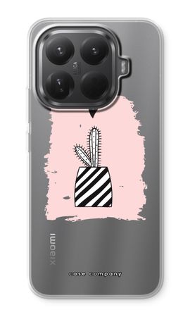 Black and white cactus
