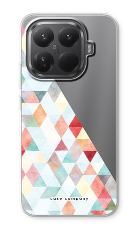 Coloured triangles pastel