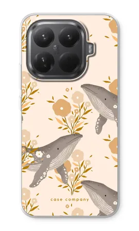 Floral Whales, Mehki ovitek Xiaomi 15T Pro