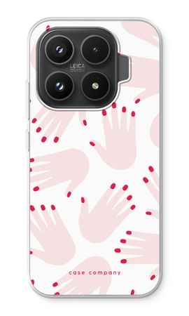 Hands pink