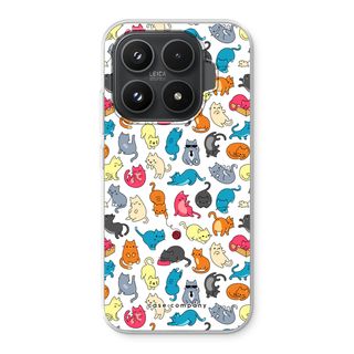 Colourful cats