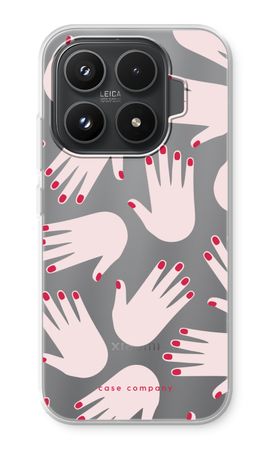 Hands pink